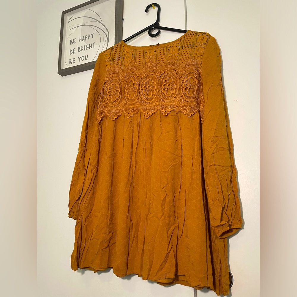 Cute brown dress